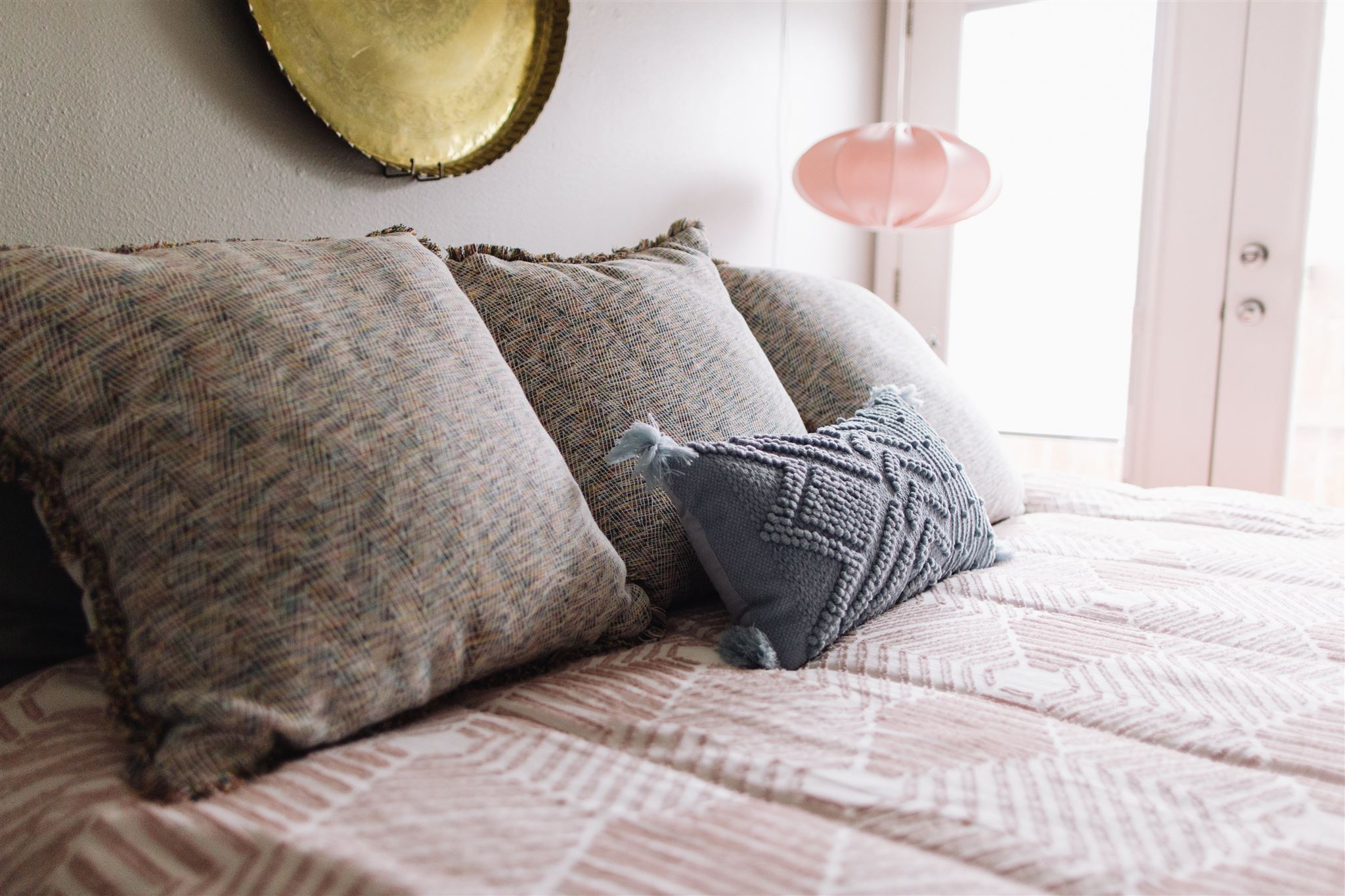 How to Hang Bedside Pendant Lights | Hope Miriam Designs